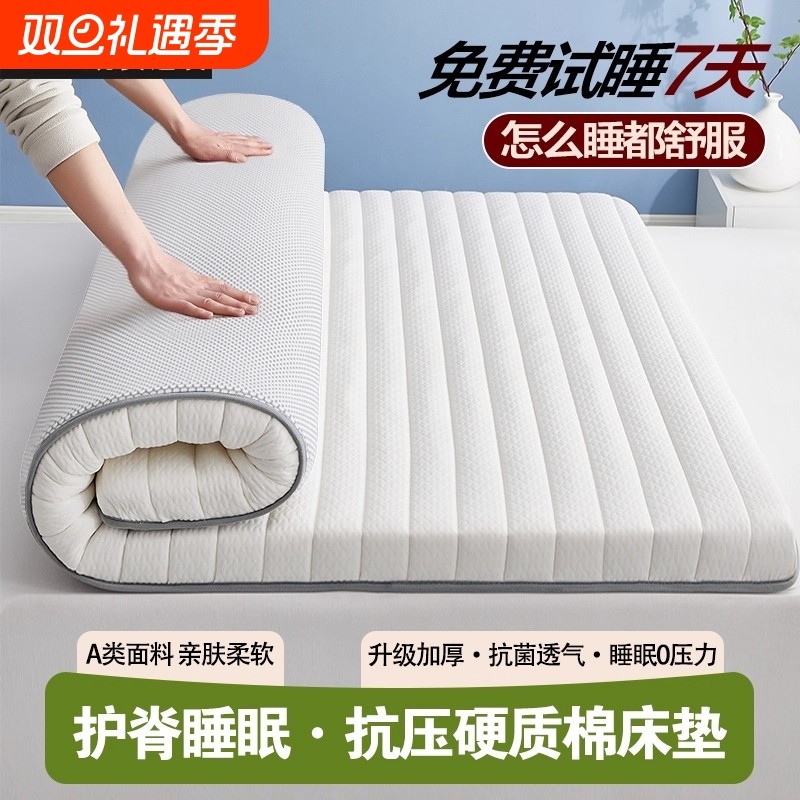 四季款抗菌床垫软垫家用卧室海绵垫租房专用学生宿舍单人床垫褥子