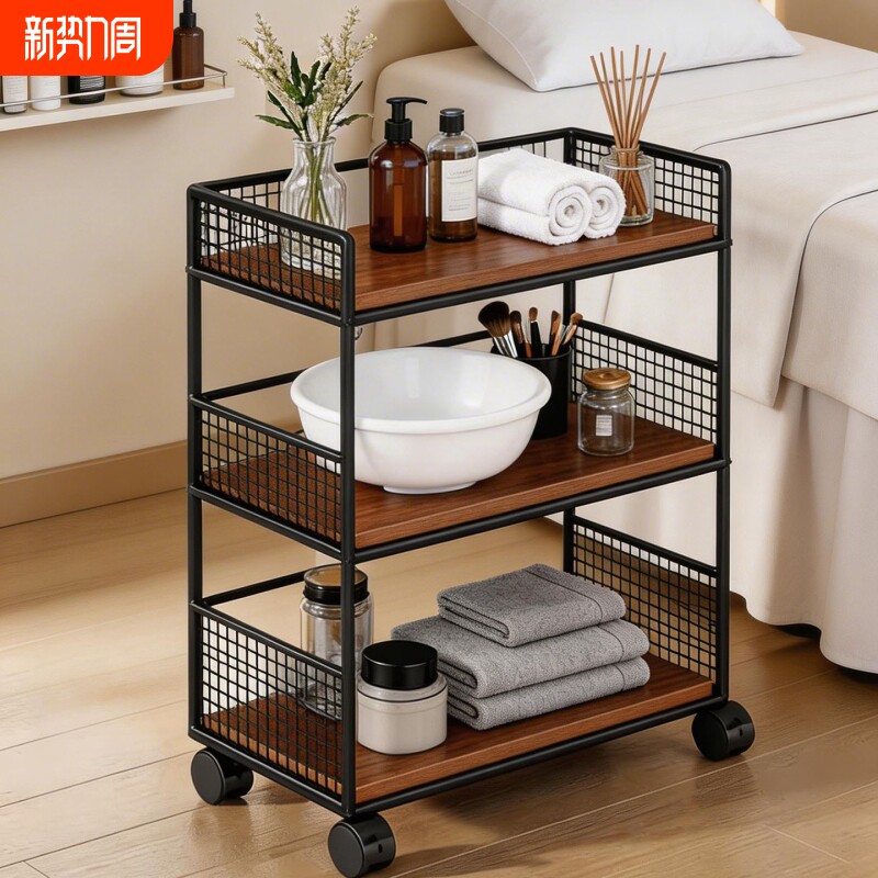 美容院高级仪器工具车皮肤管理收纳架美容院小推车理发店手推车