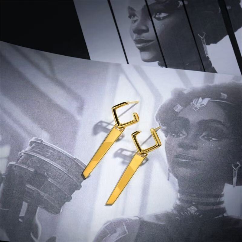 英雄联盟双城之战梅尔同款戒指耳环cos动漫游戏周边指环耳钉配饰