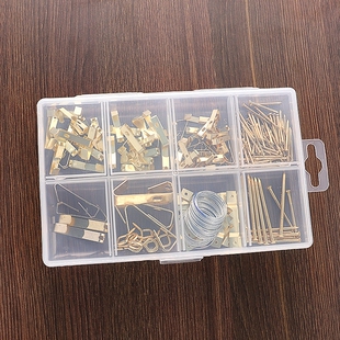 挂勾图钉铜帽墙钉吊钩挂钩200个金属墙壁装饰钉欧式小