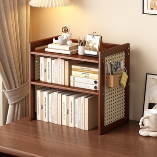 办公桌面桌上置物架书架立式多层书桌收纳架工位架子分层台面简易