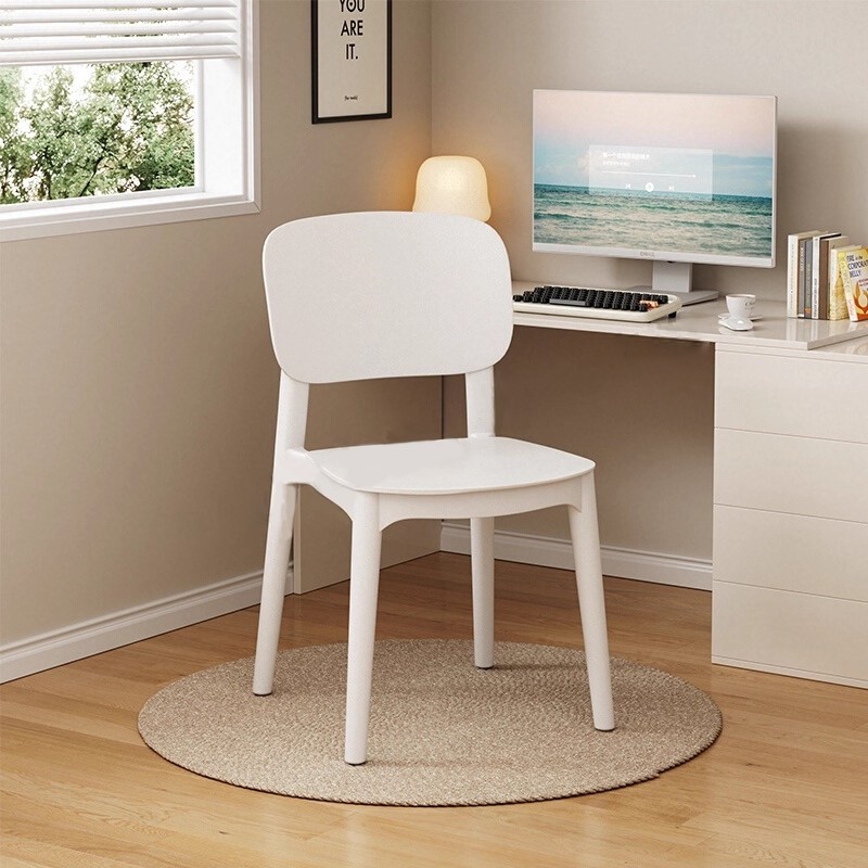 电脑椅舒适久坐办公座椅家用可叠放餐椅宿舍靠背椅大学生书桌椅子