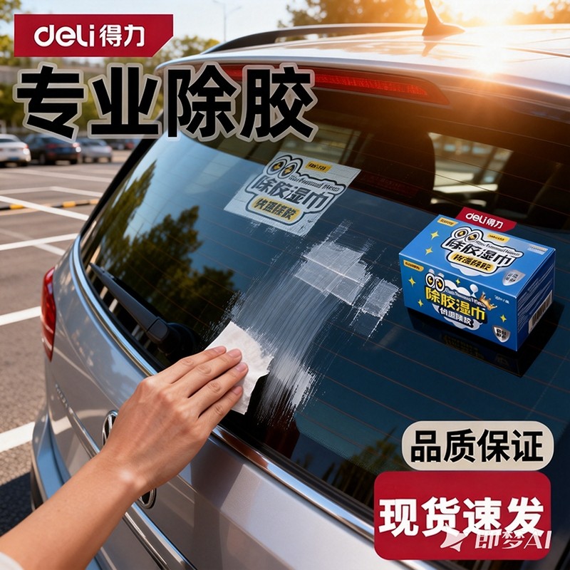 得力除胶湿巾万能家用强力除胶剂汽车专用不干胶去除胶带粘痕,汽车用品/电子/清洗/改装,车用清洗/除蜡/除胶剂,淘宝优惠券,粉丝福利购,淘宝优惠卷