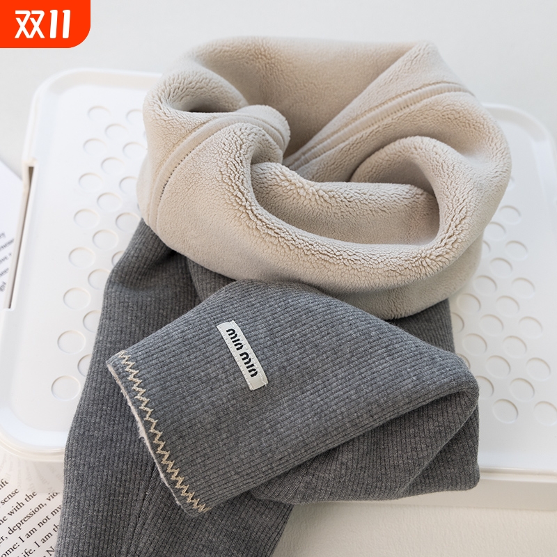 女童打底裤冬款加绒加厚保暖裤