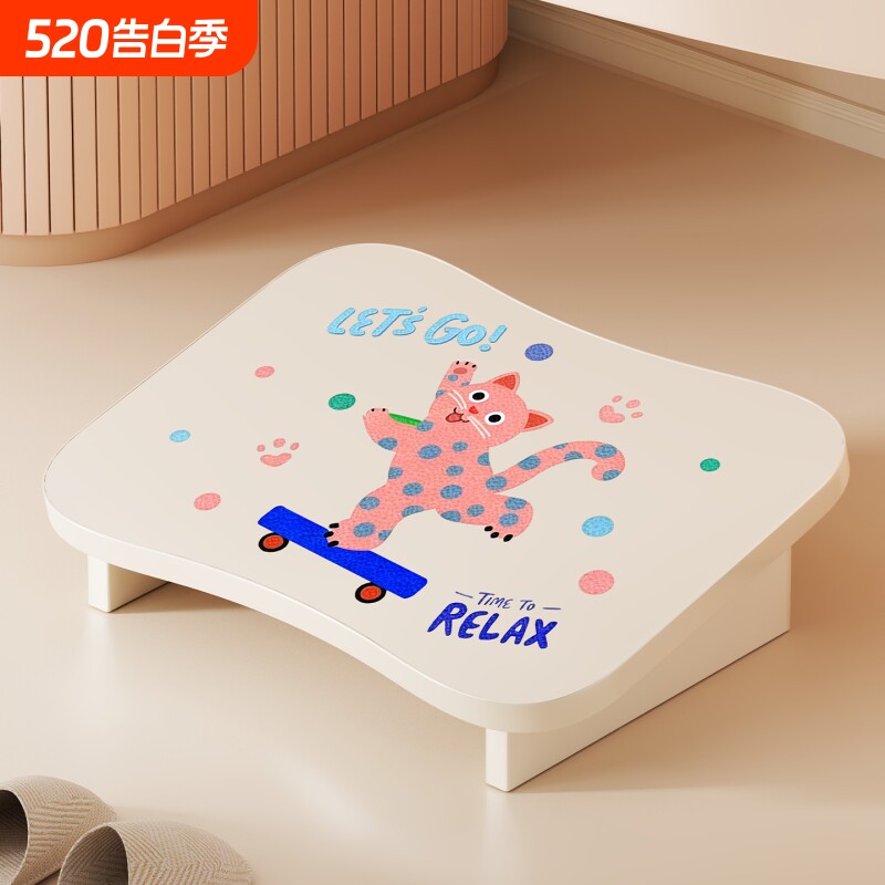 脚凳办公室垫脚矮凳子搁脚凳工位桌下小板凳脚踏板防翘二郎腿神器