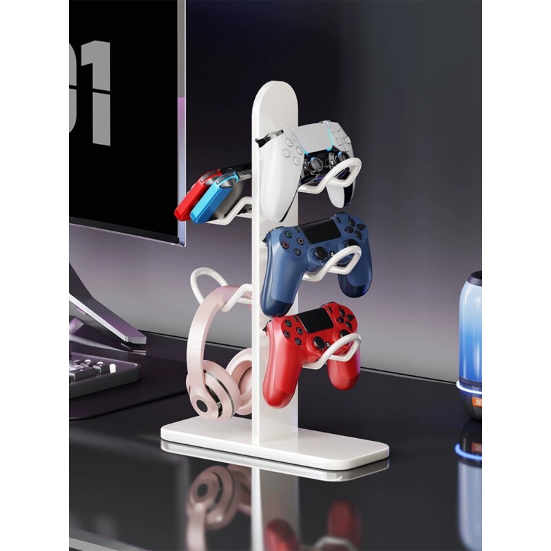 游戏手柄支架挂架耳机桌面通用多功能宿舍收纳架开学