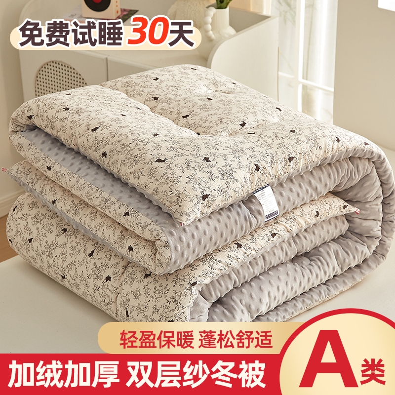 【3D安抚豆豆绒】A类母婴级冬被