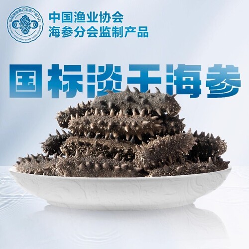 大连淡干海参干货深海野生正品9年辽刺参旗舰店250g国标年货节