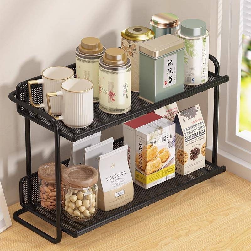 桌面杯子置物架收纳架办公桌杯架桌上多层水杯架子餐桌茶杯储物架,收纳整理,书桌收纳置物架,淘宝优惠券,粉丝福利购,淘宝优惠卷