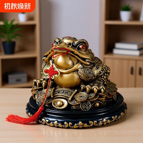 金蝉店铺办公室收银台装饰品