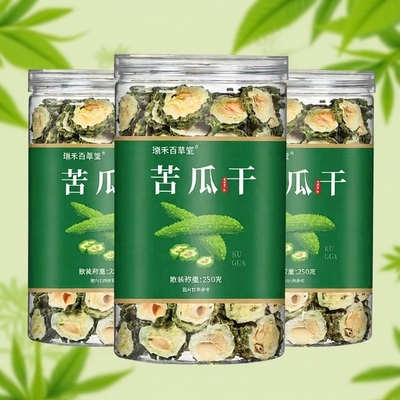 苦瓜干片泡水新货正品纯天然野生苦瓜晒干批发-精选苦瓜片