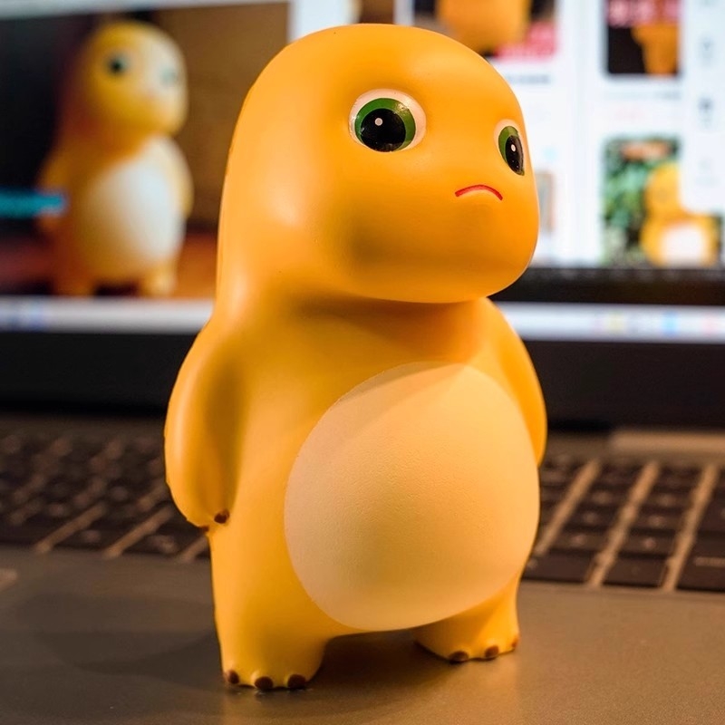 小奶龙捏捏乐慢回弹网红减压解压神器发泄玩具摆件可爱搞笑萌宠