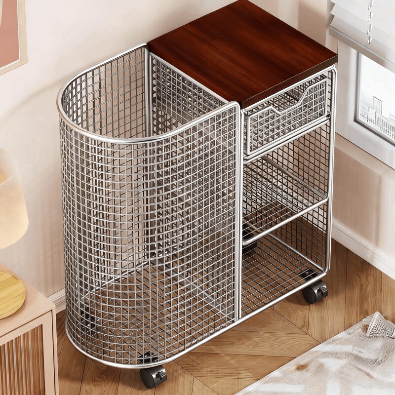 瑜伽垫收纳筐家用带轮瑜伽柱多功能推车体育健身用品哑铃收纳神器