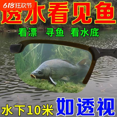 水深10米直接看到鱼钓鱼射鱼神器