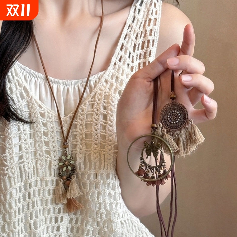 波西米亚咖色流苏|超2.7万次加购