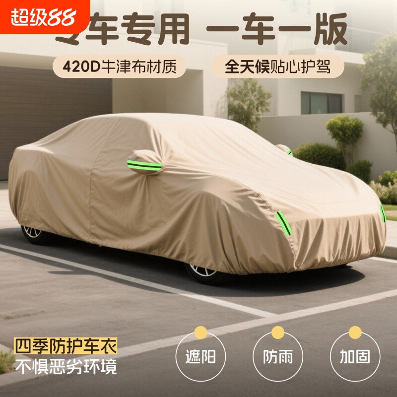 牛津布全罩车衣|超1000次加购图片