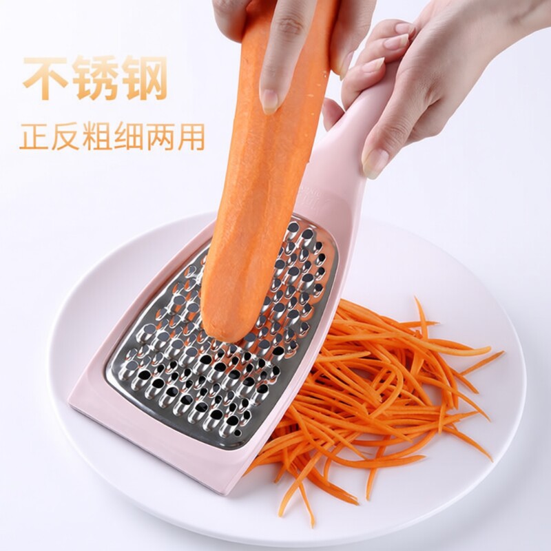 厨房多功能擦丝器家用不伤手刨丝器不锈钢土豆丝细丝切丝器粗丝