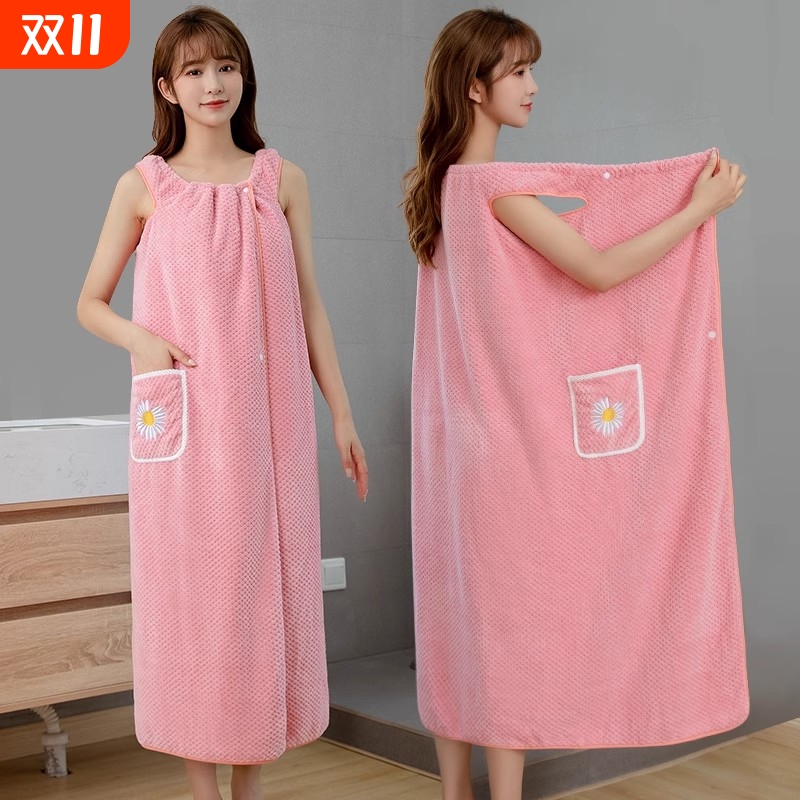 2025春夏可穿可裹吸水女通用浴巾