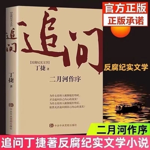 正版现货 追问 丁捷反腐败官场小说官场小说反腐纪实文学反腐警示录 国家行动 同名电视剧张译主演原著小说