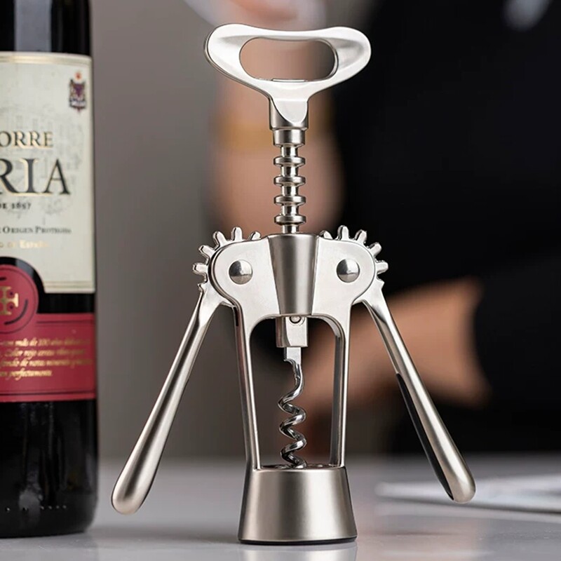 红酒开瓶器家用海马刀开酒器葡萄酒多功能酒瓶起子啤酒启瓶器神器