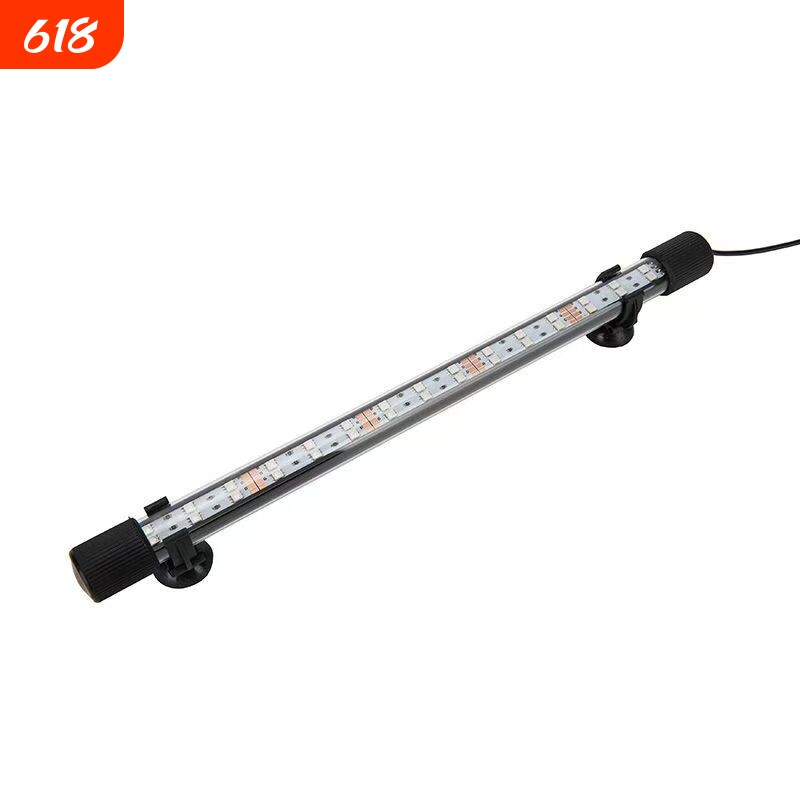 鱼缸灯led灯照明灯水族箱灯防水潜水灯 三基色节能观赏鱼专用增艳