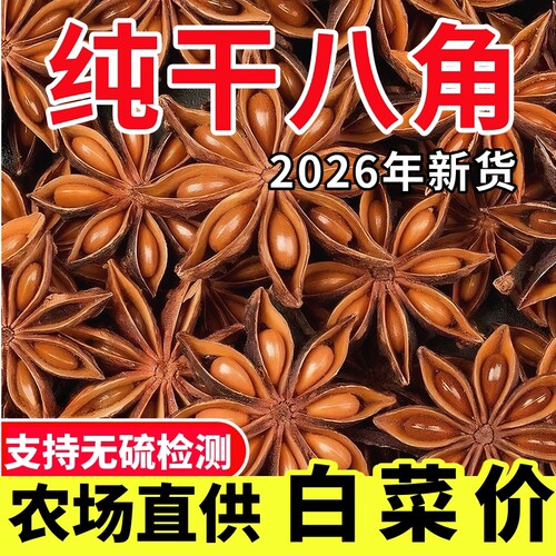 广西干枝八角大料调香料优质新货