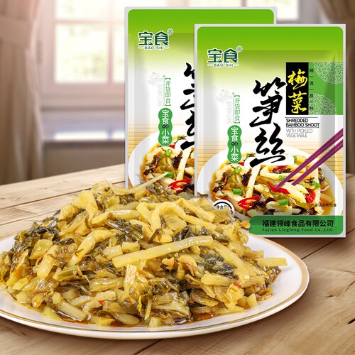 宝食梅菜笋丝80g佐餐配粥下饭菜
