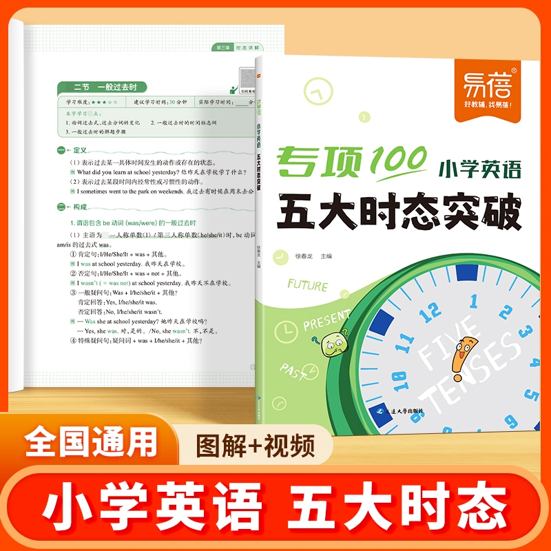 易蓓英语五大时态突破专项练习