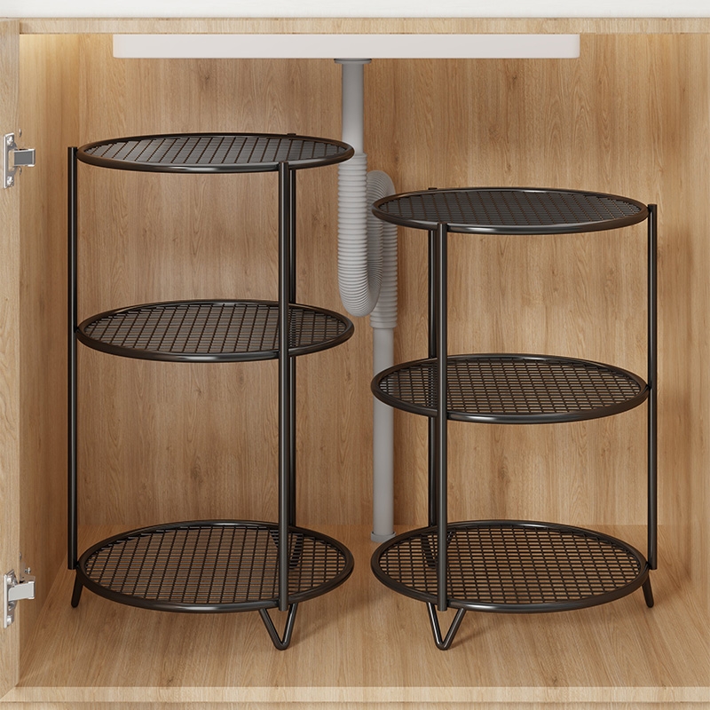 厨房锅具收纳架多层置物架