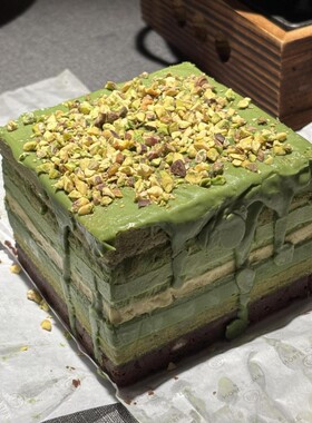 600克nb铁罐丨顺丰冷链丨九重巧克力曲奇抹茶薄荷开心果蛋糕短保