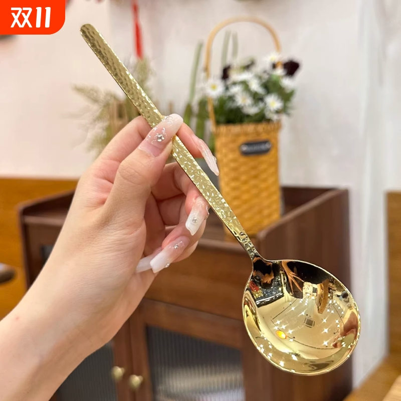 不锈钢长柄汤勺|超1000次加购