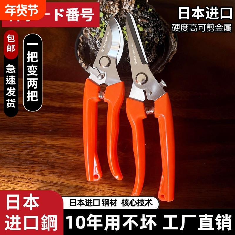 修枝剪粗枝剪树枝剪绿植强力园艺剪修剪树枝果树园林工具园艺剪子,鲜花速递/花卉仿真/绿植园艺,剪刀,淘宝优惠券,粉丝福利购,淘宝优惠卷