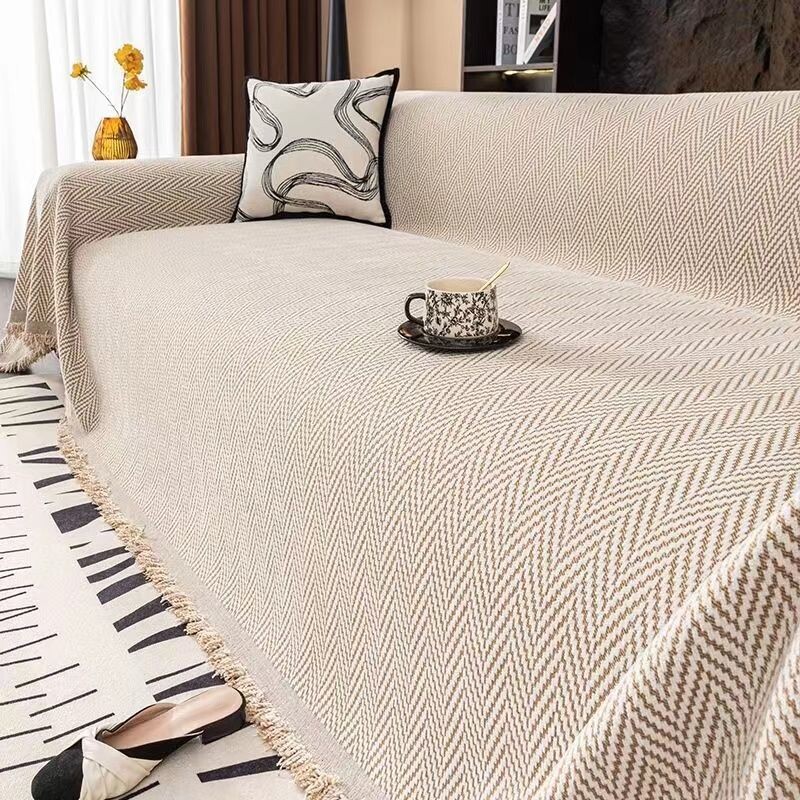 2026轻奢沙发盖布四季通用沙发巾高级感沙发套雪尼尔防尘新款全盖