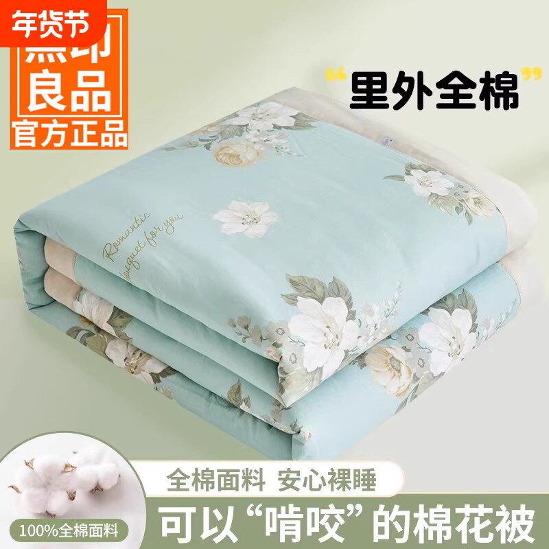 纯棉夏被夏凉被全棉棉花夏被空调被纯棉可机洗水洗夏季被芯薄被子