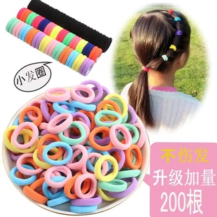 儿童发绳不伤发加粗橡皮筋小学生扎发发圈女童高弹力耐用头绳发饰