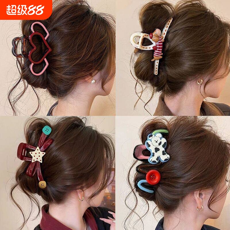 新款大号抓夹女发夹|千人加购图片