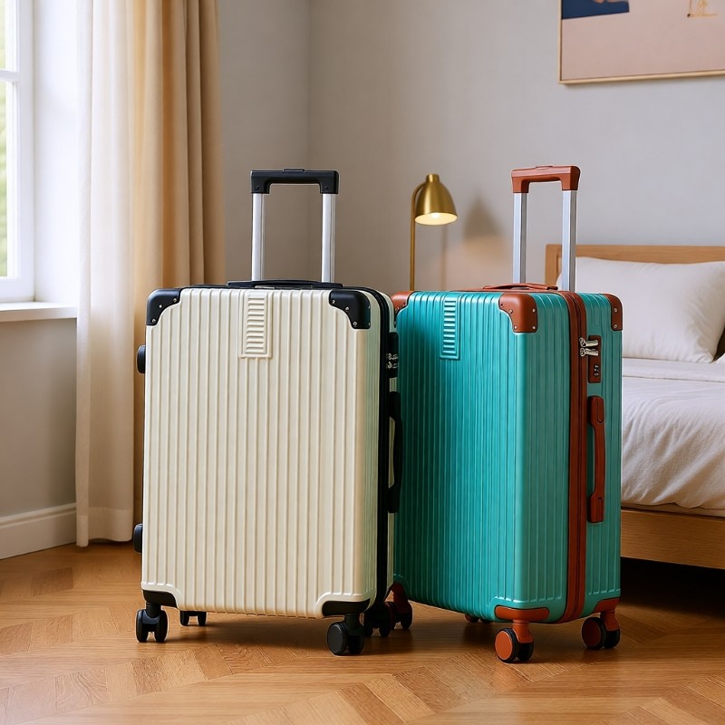 20寸行李箱女密码拉杆箱男生大容量加厚结实耐用24寸旅行箱可登机