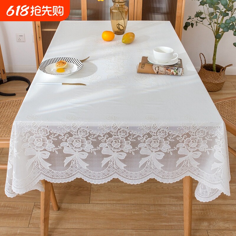 桌布防水防油免洗防烫pvc塑料欧式餐桌布长方形客厅台布茶几桌垫
