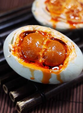 高邮双黄咸鸭蛋正宗流油双黄蛋新鲜腌制红心真空包装即食扬州特产