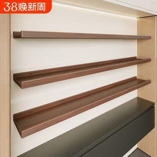 荣誉墙展示架壁挂奖牌奖杯奖状层板架墙上一字隔板置物架收纳证书