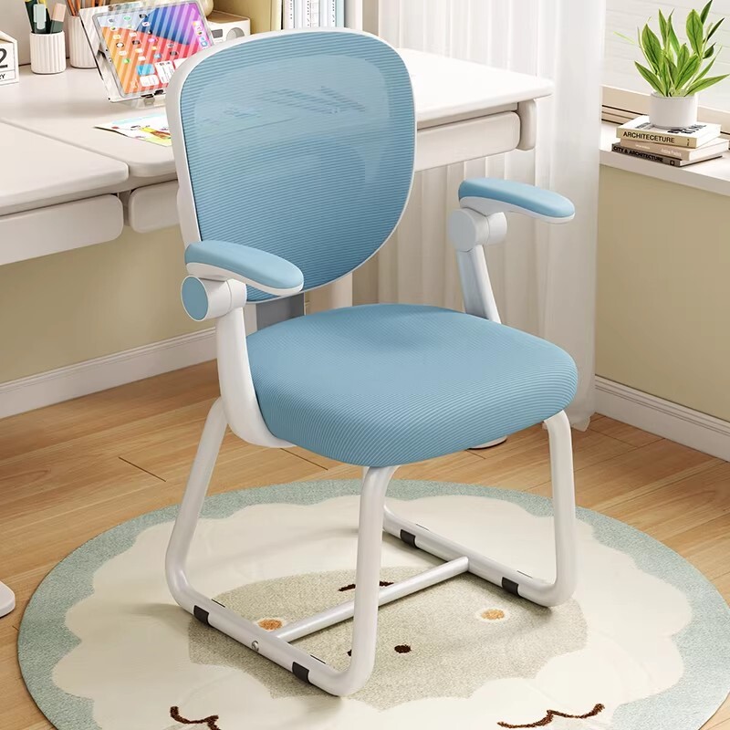 儿童学习椅学生专用座椅家用可升降调节写字椅久坐工学椅扶手钢材