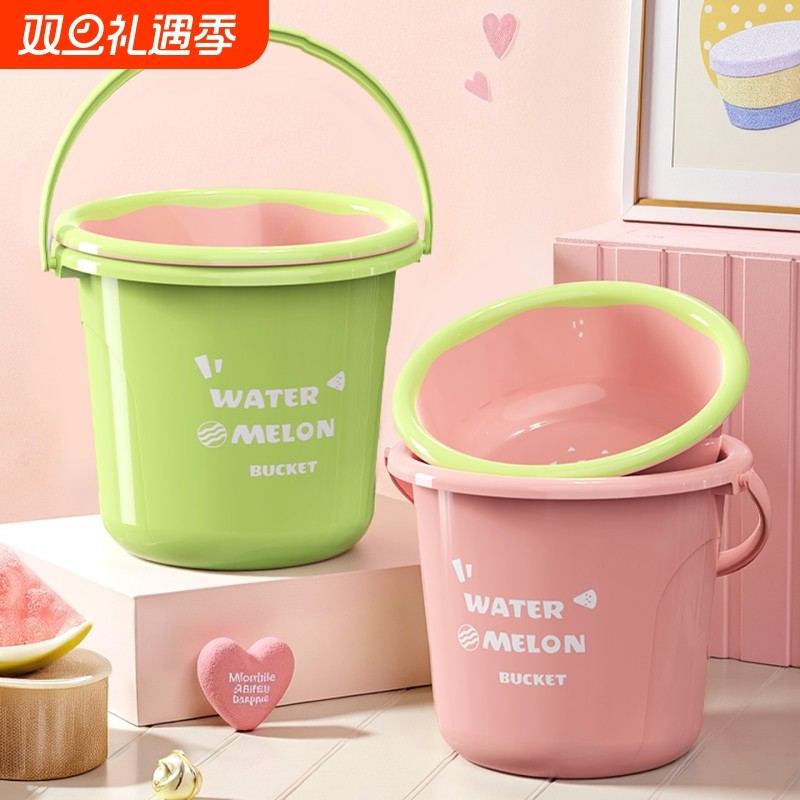 水桶学生宿舍洗漱套装加厚耐用桶盆三件套高中生住校洗漱用品脸盆