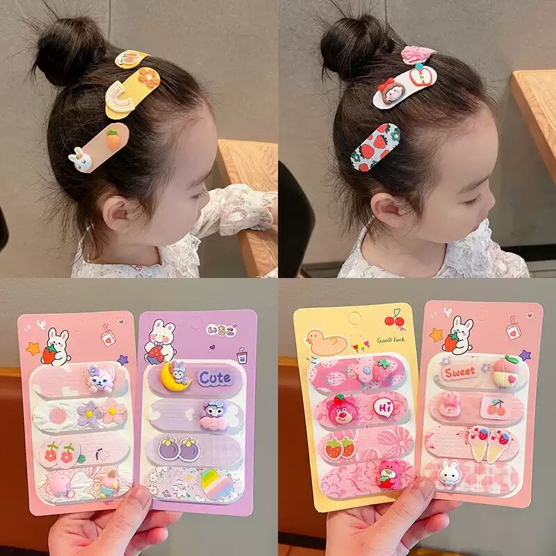 宝宝刘海贴碎发夹魔术贴整理碎发神器发箍儿童女童网红魔法头发帖