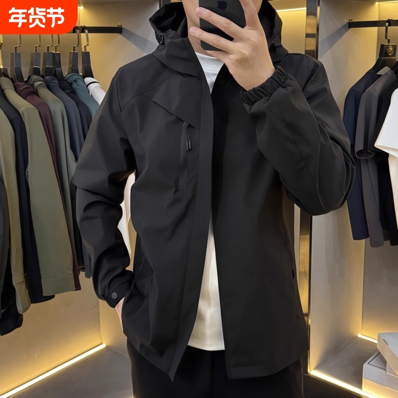 秋冬加棉加厚冲锋衣男士户外运动外套商务休闲夹克防风夹棉防水,运动服/休闲服装,运动茄克/外套,淘宝优惠券,粉丝福利购,淘宝优惠卷