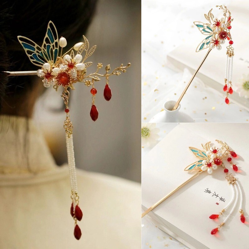 简约现代国风配饰百搭新娘发簪