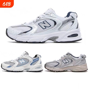 nb530女鞋复古老爹鞋网面透气男运动休闲跑步鞋厚底增高SG/KA灰银