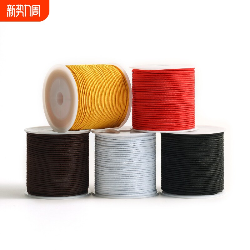 包芯弹力绳文玩佛珠串手串的弹力线牛皮绳橡皮筋线绳DIY耐磨穿珠