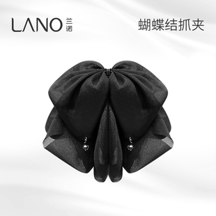 蘭諾星云蝴蝶結(jié)抓夾女發(fā)量多2025新款 高級感后腦勺鯊魚夾發(fā)夾發(fā)飾