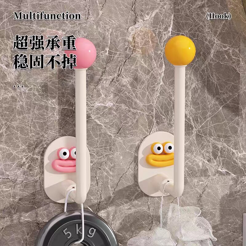 发圈发箍收纳架卫生间发饰发夹粘钩皮筋头绳挂钩发绳首饰收纳神器