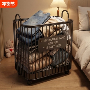 实拍图！床边晚上放衣服神器卧室床头床尾放脱下衣物脏衣篮堆放架